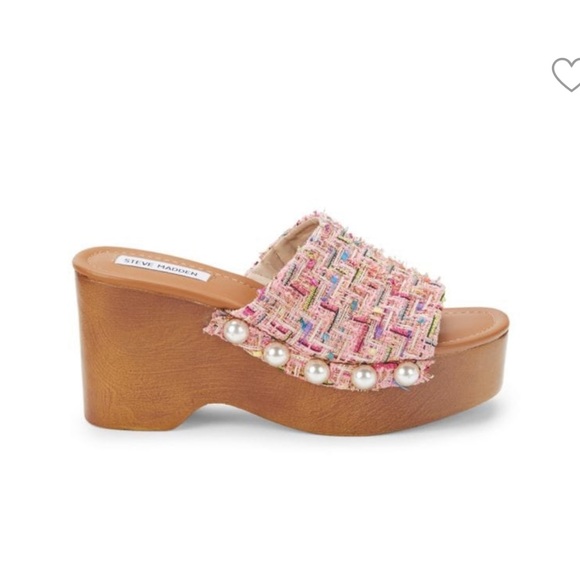 Joslyn Tweed Wedge sandal - Picture 1 of 3